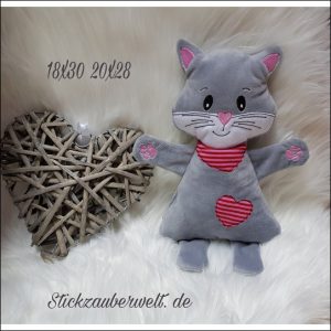 Kuscheltier Katze 20x28