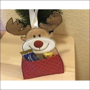 ITH Elch, Anhänger, Geschenktasche in 2 Größen