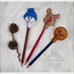 Stickdatei Stiftetopper pencil topper