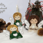 ITH Weihnachten Engel Anhänger