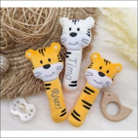 Rassel Tiger Stickdatei