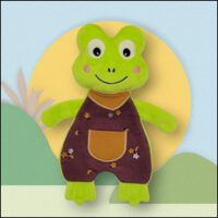 Frosch Schnuffeltuch_S206